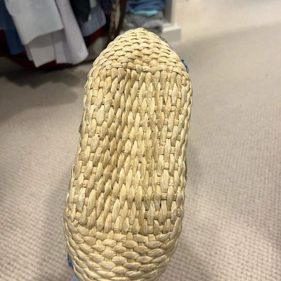 Miu Miu Raffia Bamboo Handle Bag - Picture 5 of 5